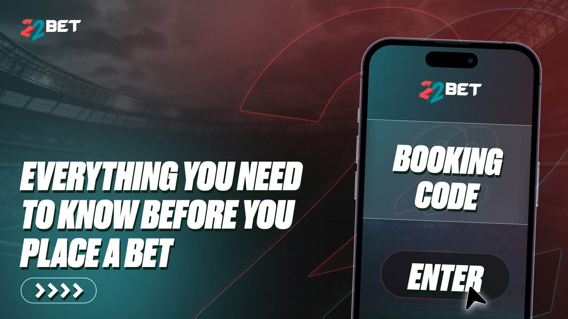 22bet booking code guide