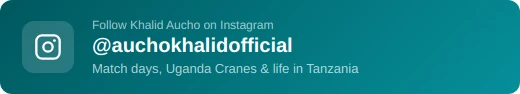 Khalid Aucho instagram