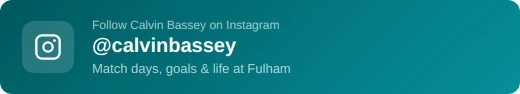 Calvin Bassey instagram