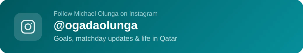 Michael Olunga instagram