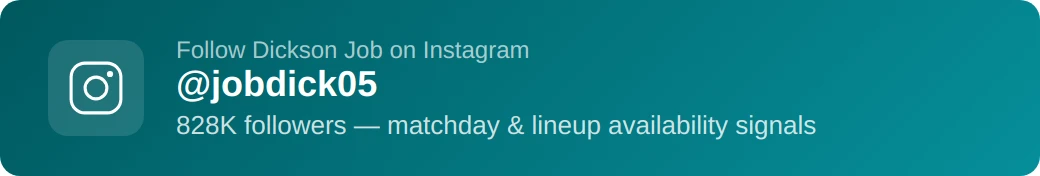 Dickson Job instagram