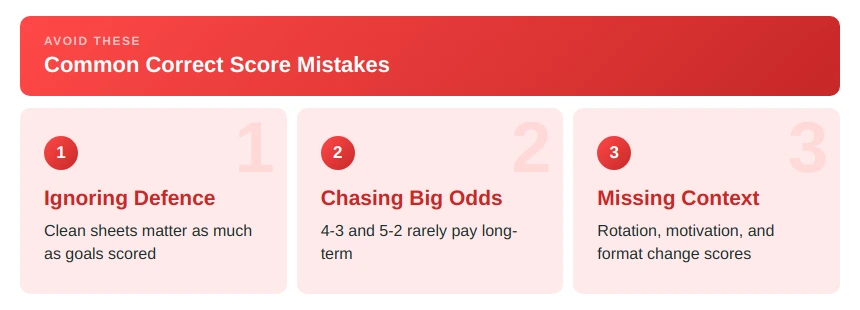 correct score mistakes