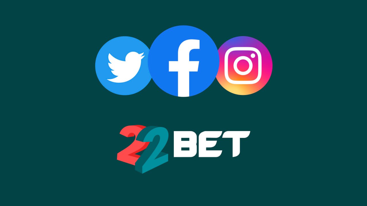 22bet social media