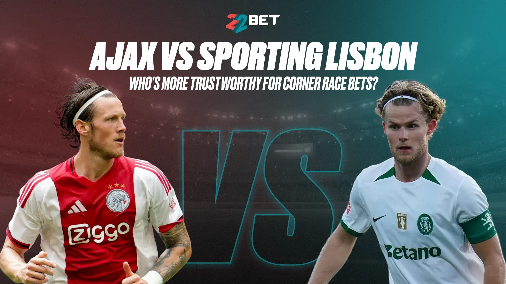 ajax sporting lisbon corner betting