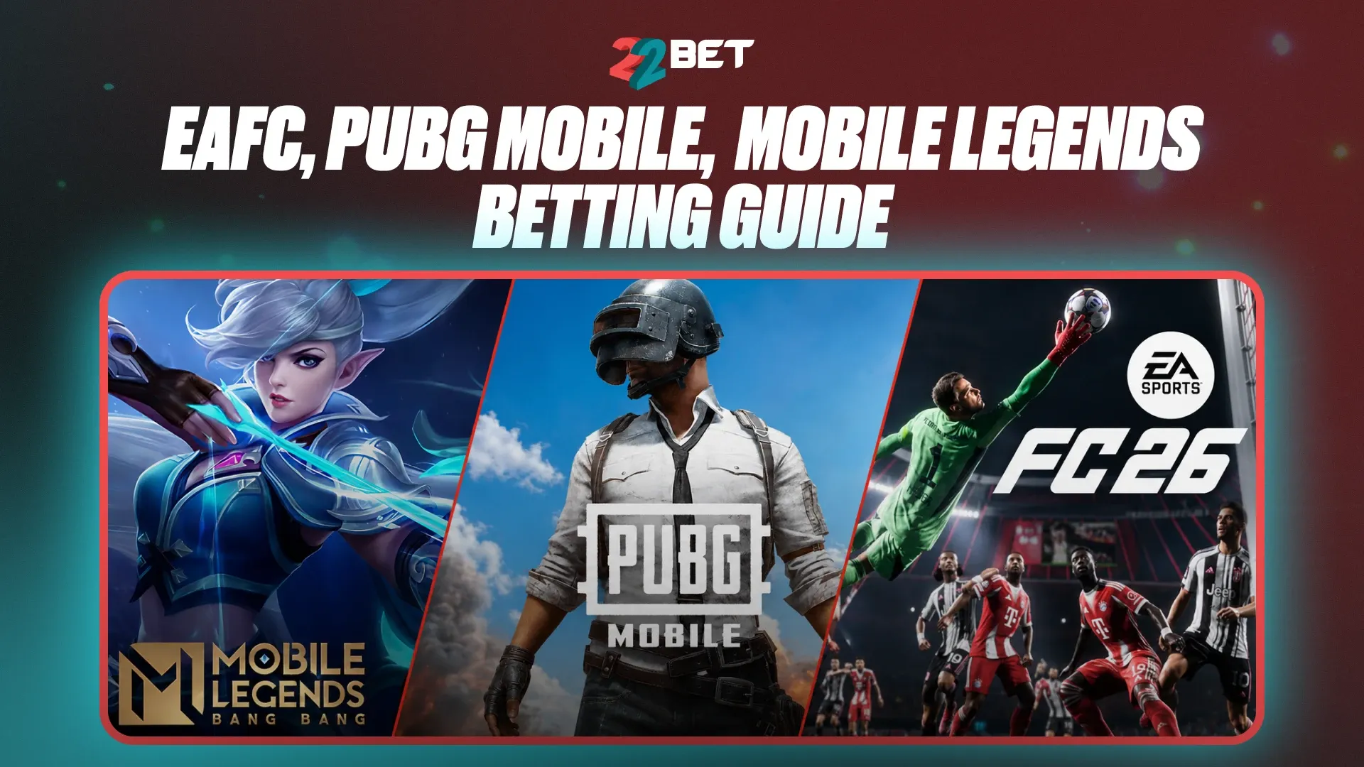 EAFC, PUBG Mobile and Mobile Legends: The Esports Titles Africans Are Betting on Right Now
