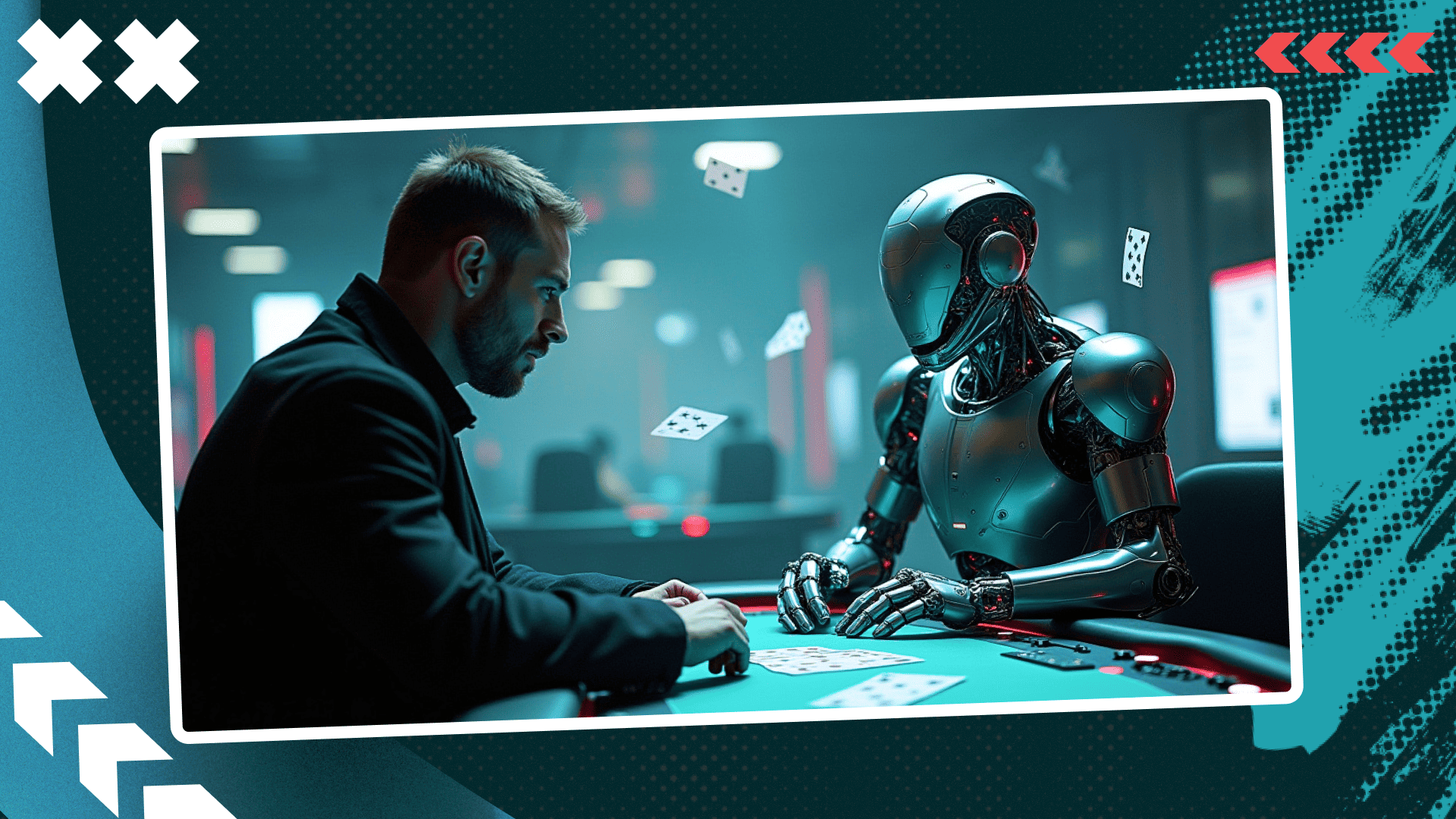 ai gambling robots vs humans