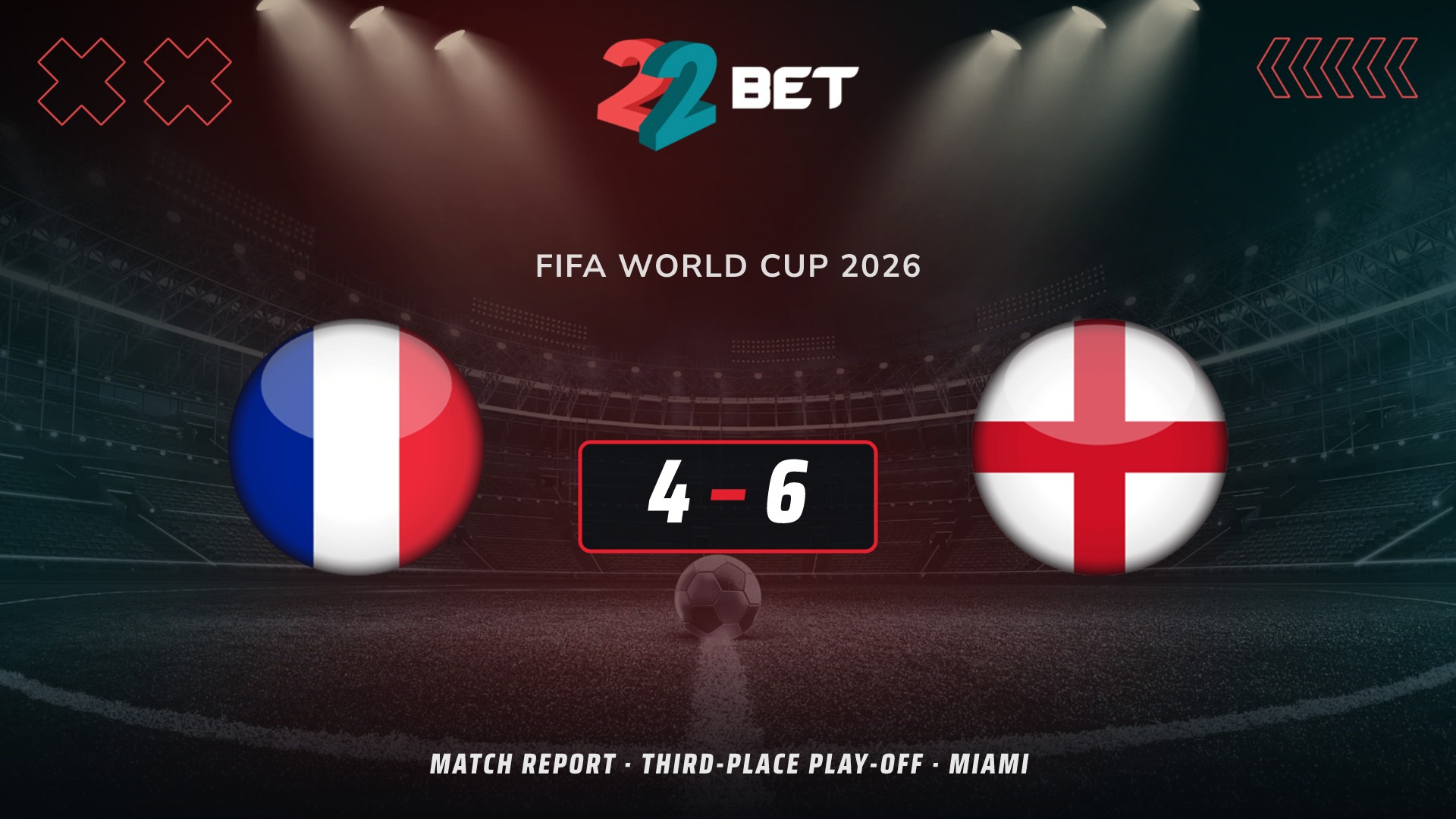 France 4-6 England: Inside the Wildest Third-Place Game in World Cup History