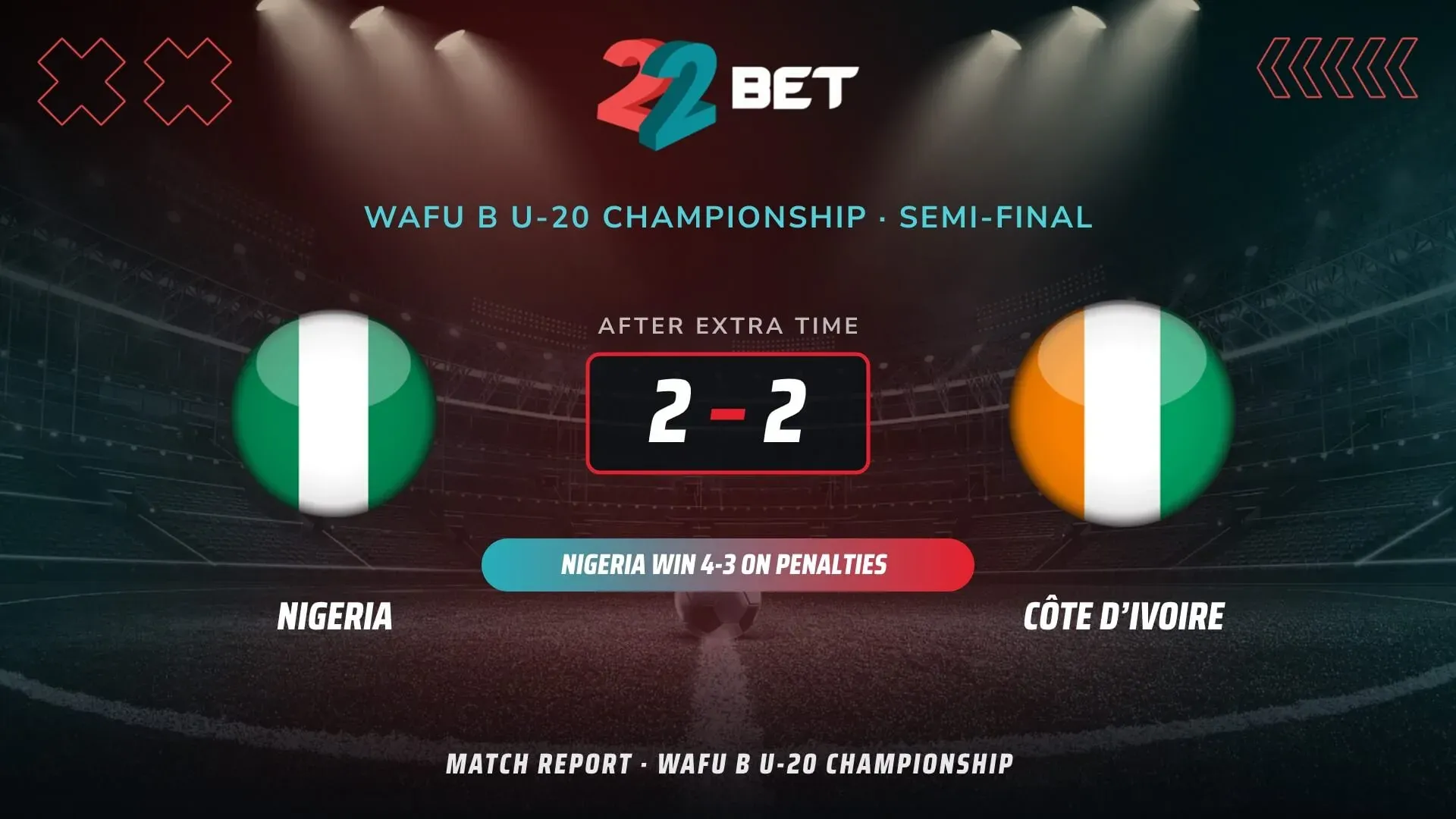 Flying Eagles Reach WAFU B Final After Shootout Win 