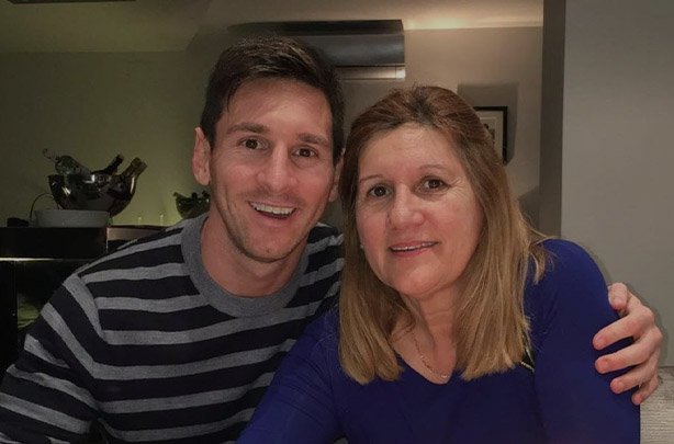 Lionel Messi's mom.
