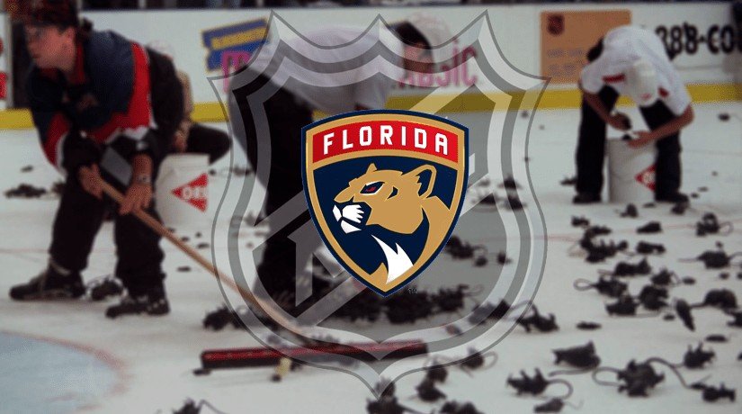 Florida Panthers fans used to throw rats on the ice until the NHL banned it. You can still buy rats in the arena, though