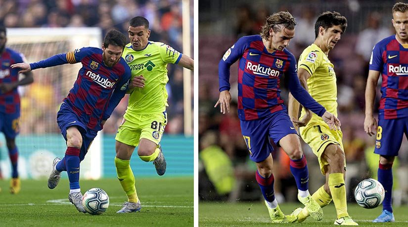 One of the previous Getafe vs Barcelona games during La Liga matchweek.