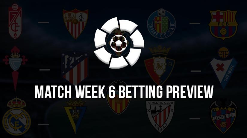 La Liga Matchweek 6 Betting Preview – Season 2020/21