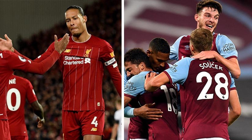 Liverpool and West Ham ahead of one of the biggest matches of this week