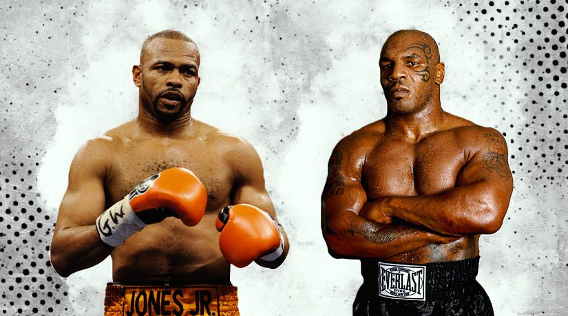 The legendary boxers Mike Tyson and Roy Jones Jr. show off their workouts