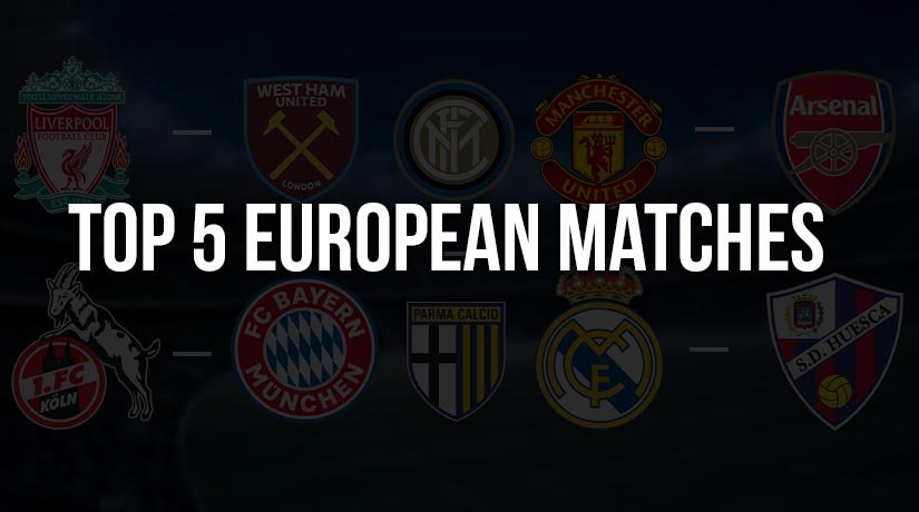 Top 5 European Matches This Week to Bet On – Betting Preview from 22Bet