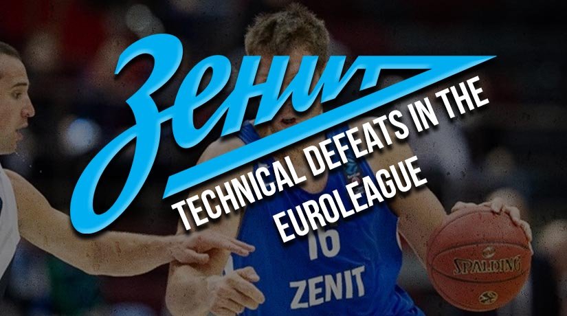 Zenit receives technical defeats in the Euroleague