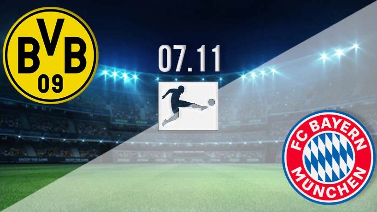 Borussia Dortmund Vs Bayern Munich Prediction Bundesliga 07 11 2020 22bet