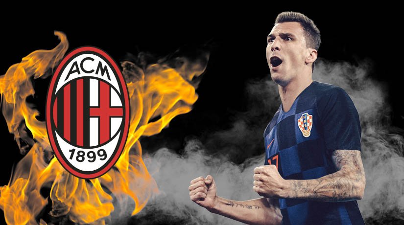 AC Milan announced the signing of Mario Mandzukic