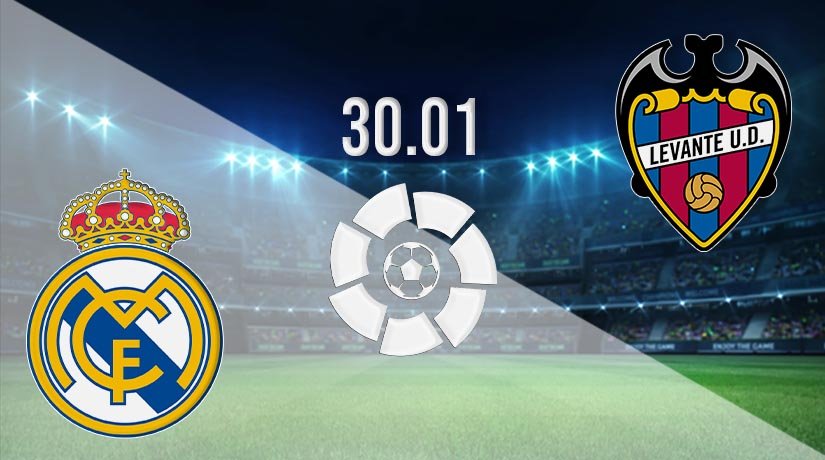 Real Madrid Vs Levante Prediction La Liga Match 30 01 2021 22bet