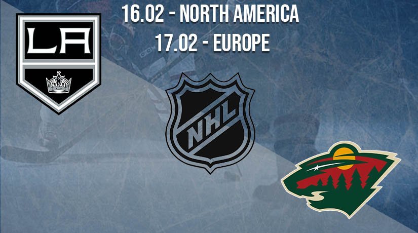 NHL Prediction: Los Angeles Kings vs Minnesota Wild on 16.02.2021 North America, on 17.02.2021 Europe