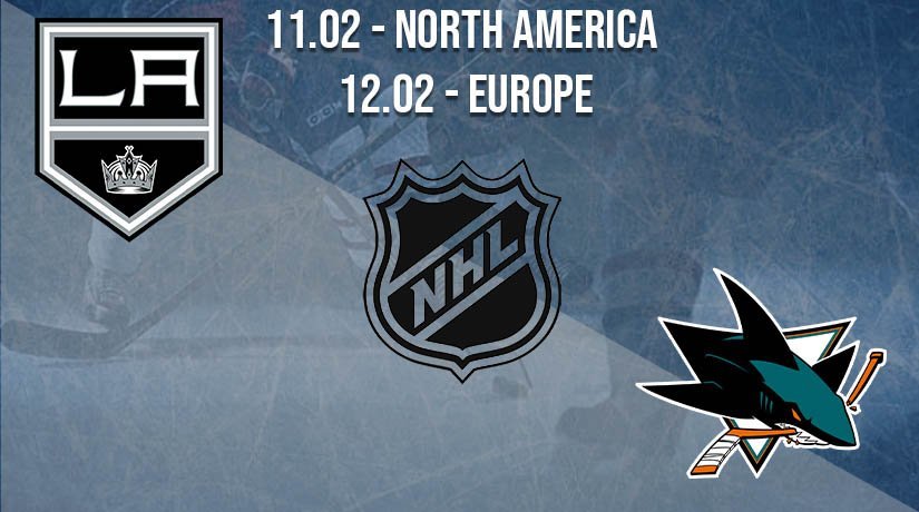 NHL Prediction: Los Angeles Kings vs San Jose Sharks on 11.02.2021 North America, on 12.02.2021 Europe