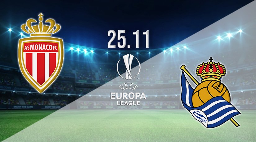 Monaco vs Real Sociedad Prediction: Europa League Match on 25.11.2021