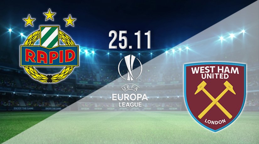 Rapid Vienna vs West Ham Prediction: Europa League Match on 25.11.2021