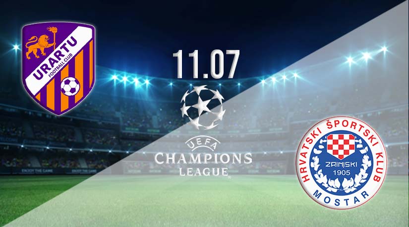 Urartu vs Zrinjski Mostar Prediction: Champions League Match on 11.07.2023