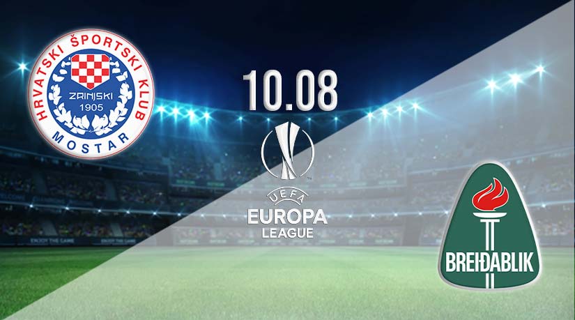 Zrinjski Mostar vs Breidablik Prediction: Europa League on 10.08.2023