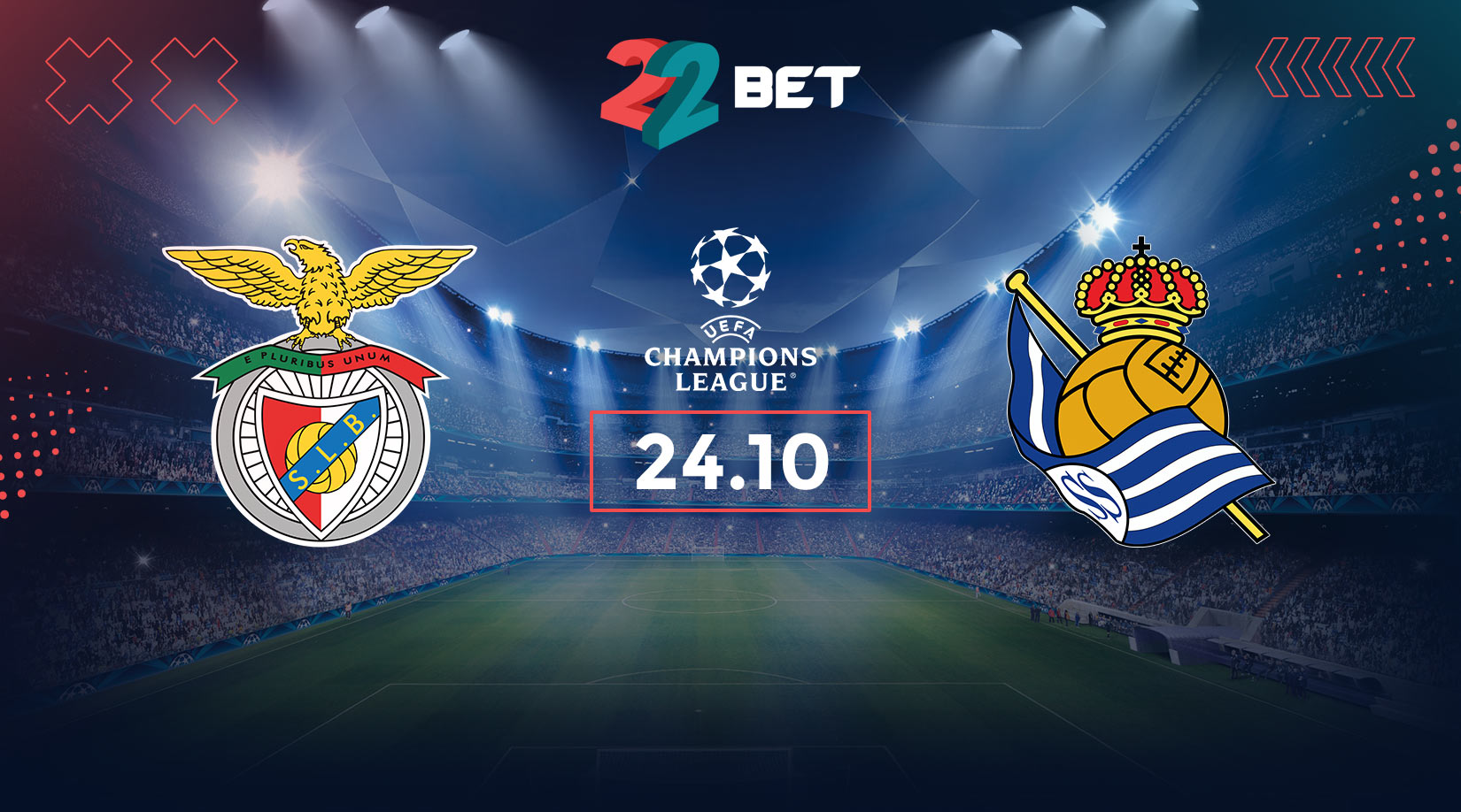 Benfica vs Real Sociedad Prediction: Champions League Match on 24.10.2023