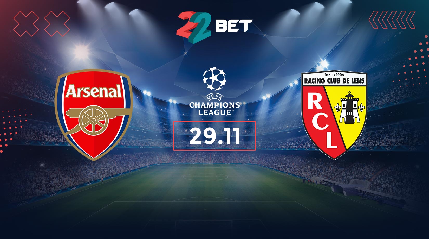 Arsenal vs Lens Prediction: Champions League Match on 29.11.2023