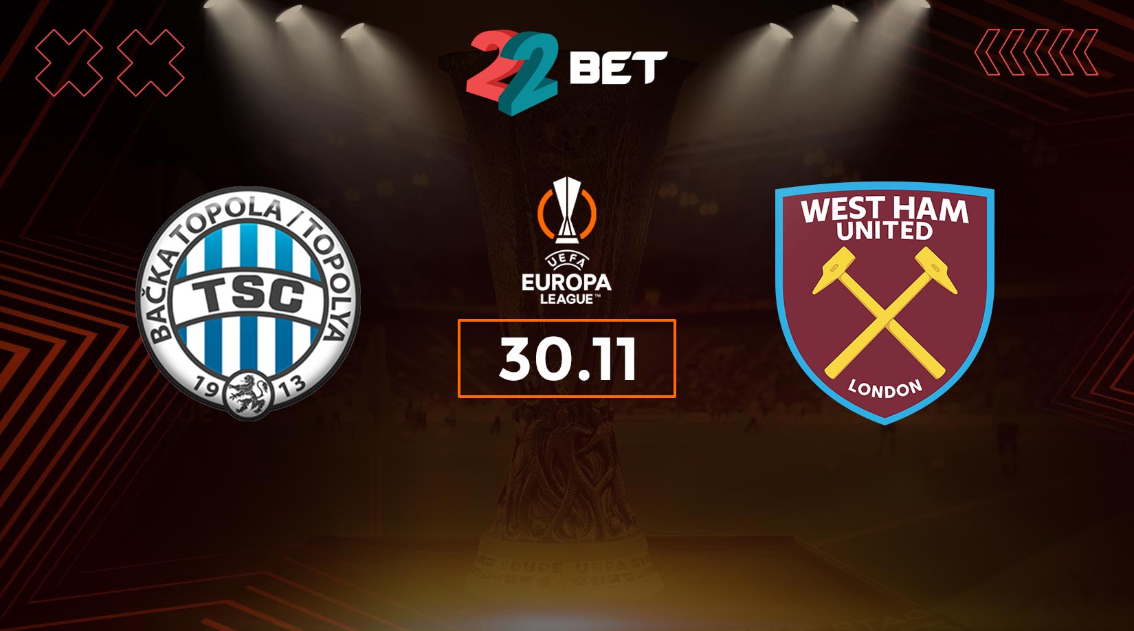 FK TSC Bačka Topola vs West Ham United Prediction: Europa League Match on 30.11.2023
