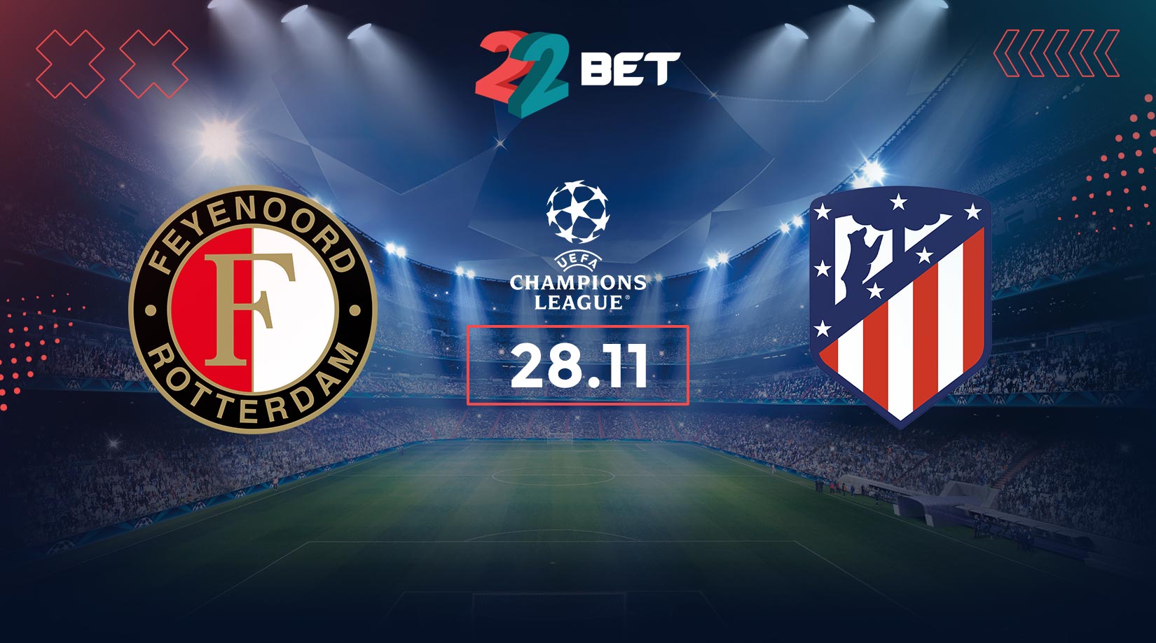 Feyenoord Rotterdam vs Atlético de Madrid Prediction: Champions League Match on 28.11.2023