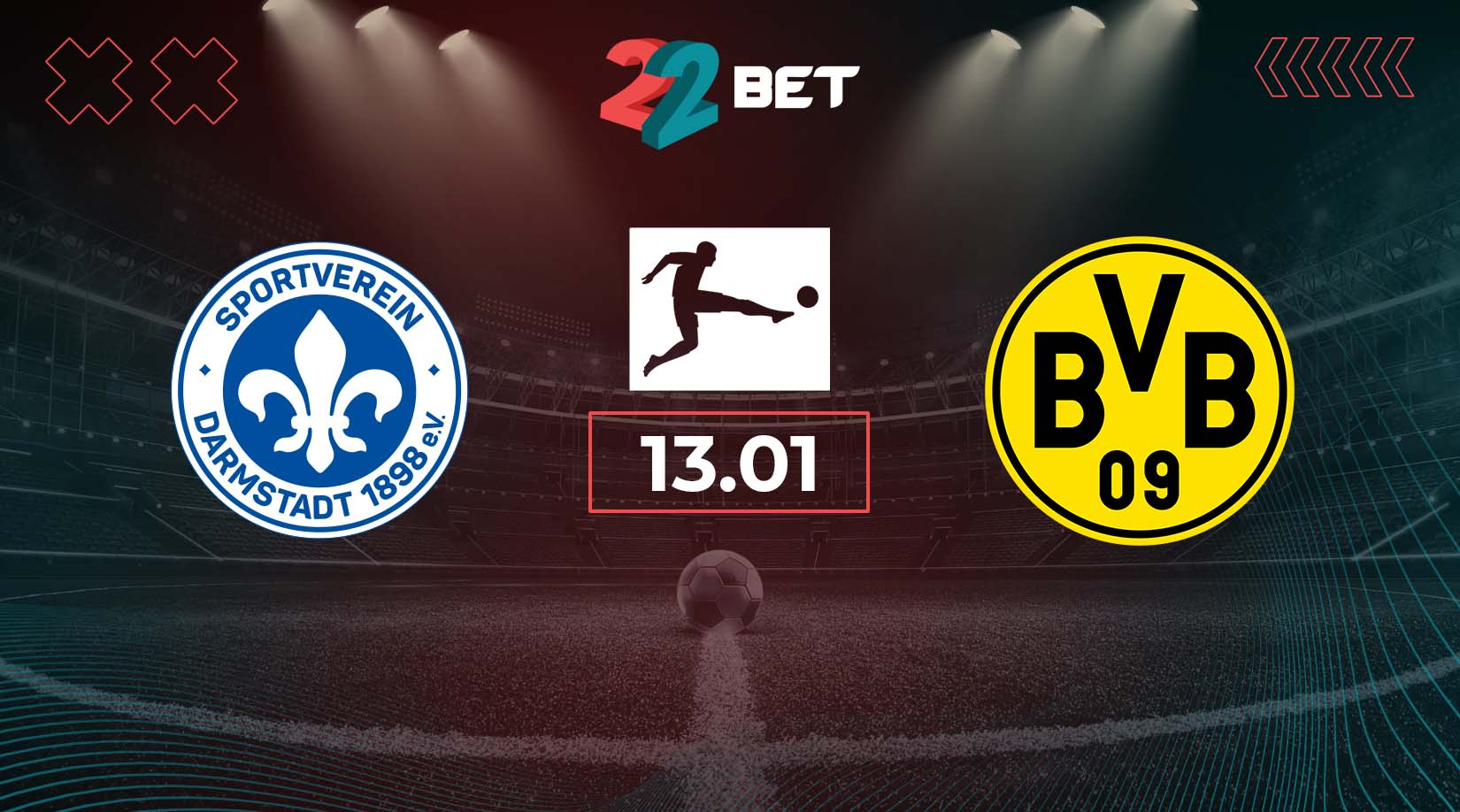 SV Darmstadt 98 vs Borussia Dortmund Prediction: Bundesliga Match on 13.01.2024