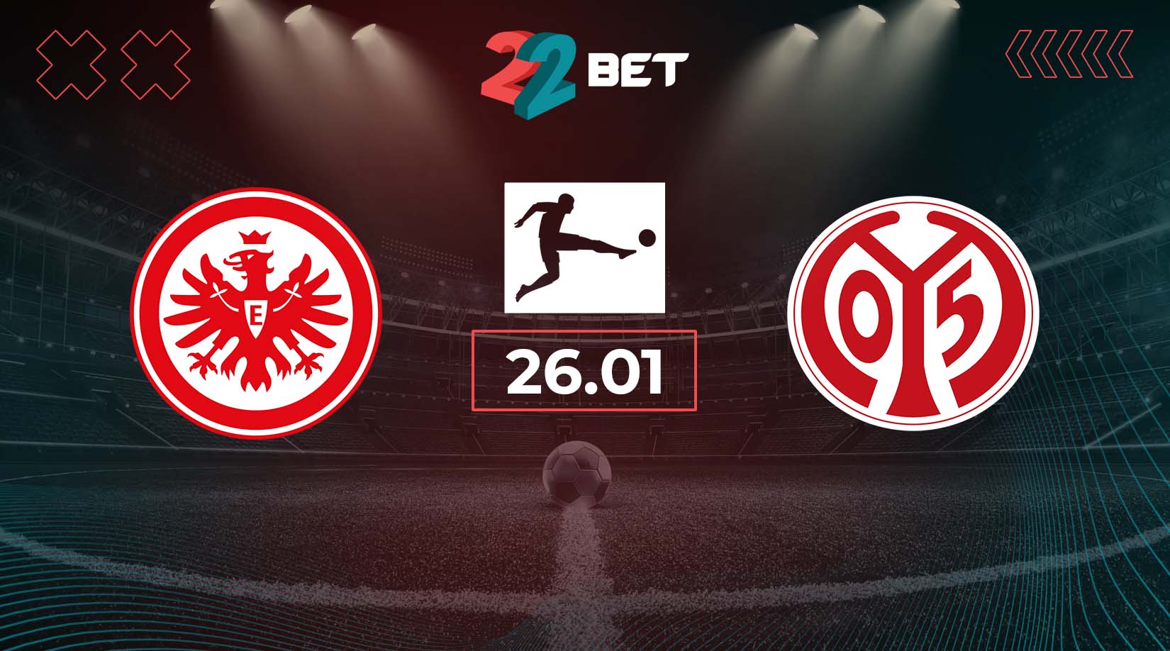Eintracht Frankfurt vs 1. FSV Mainz 05 Prediction: Bundesliga Match on 26.01.2024