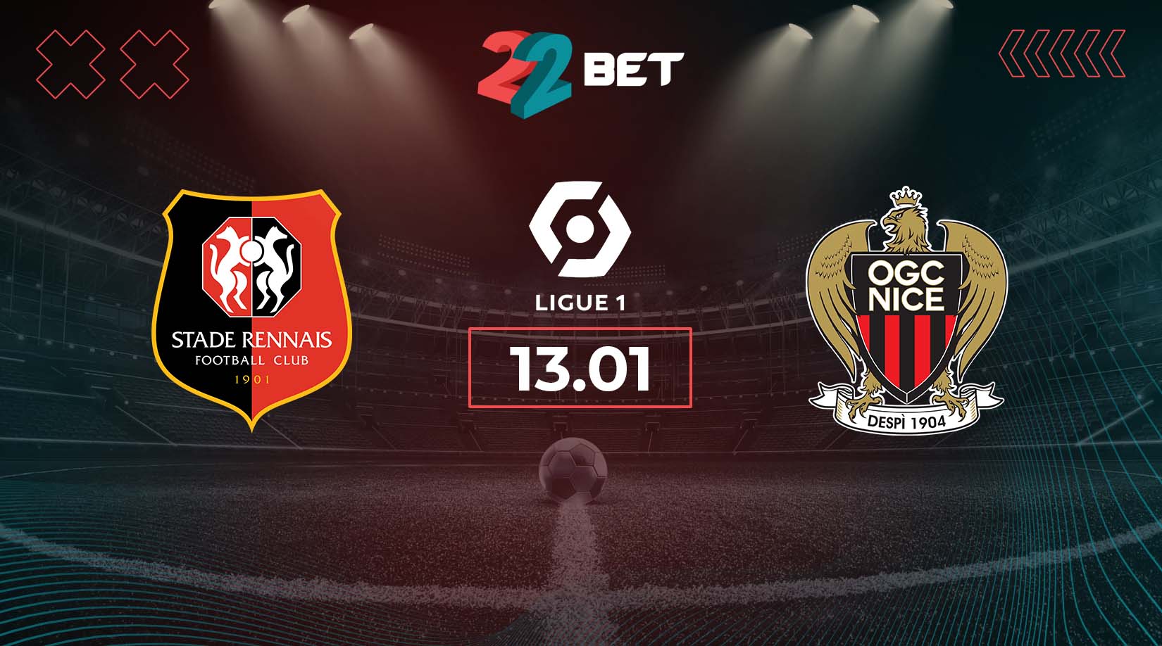 Stade Rennais vs Nice Prediction: Ligue 1 Match on 13.01.2024