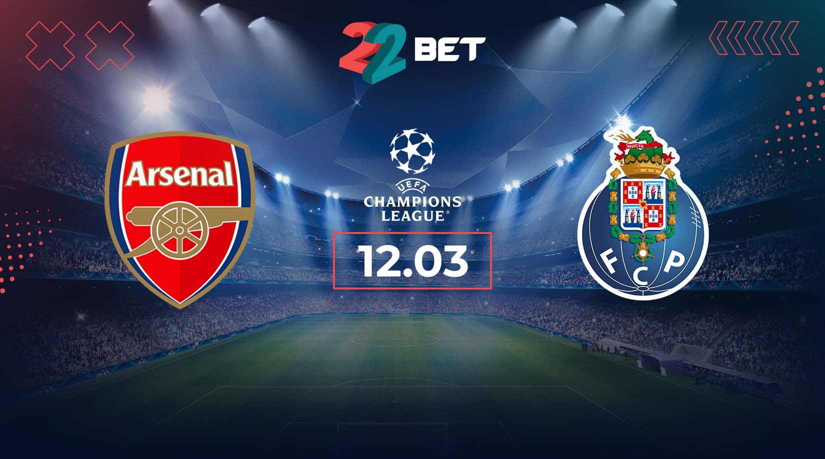 Arsenal vs Porto Prediction Champions League Match 12.03.2024