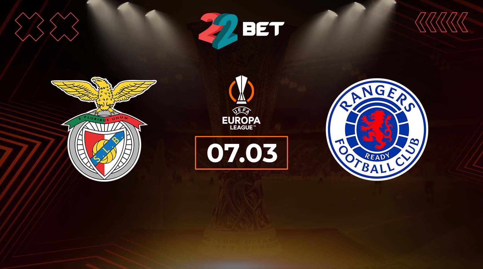 Benfica vs Rangers Prediction: Europa League Match on 07.03.2024