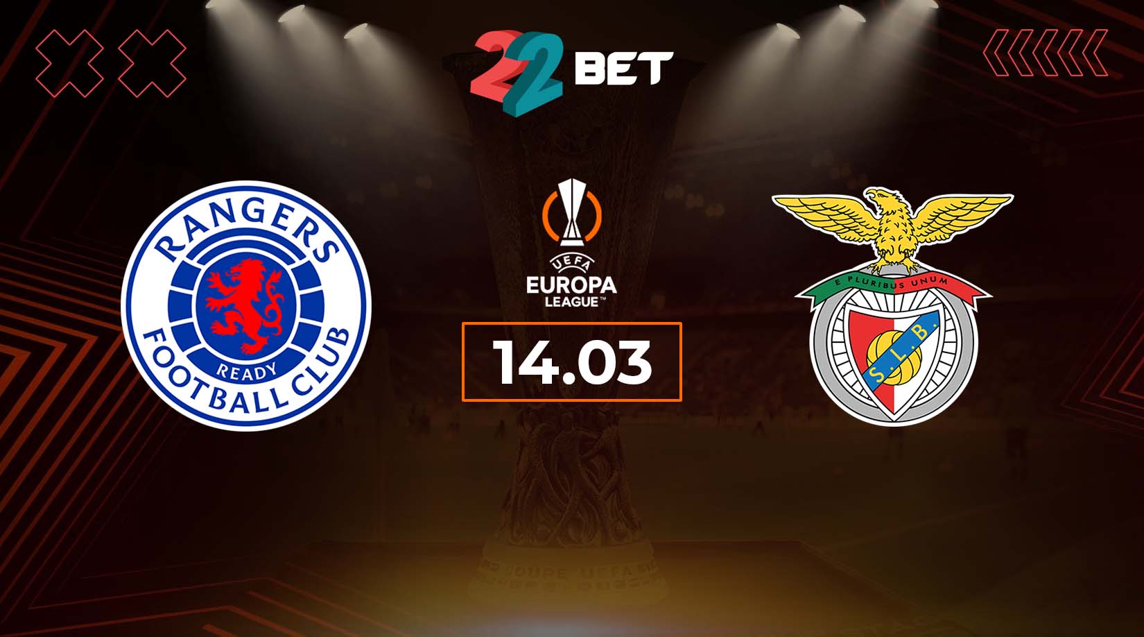 Rangers FC vs SL Benfica Prediction: Europa League Match on 14.03.2024