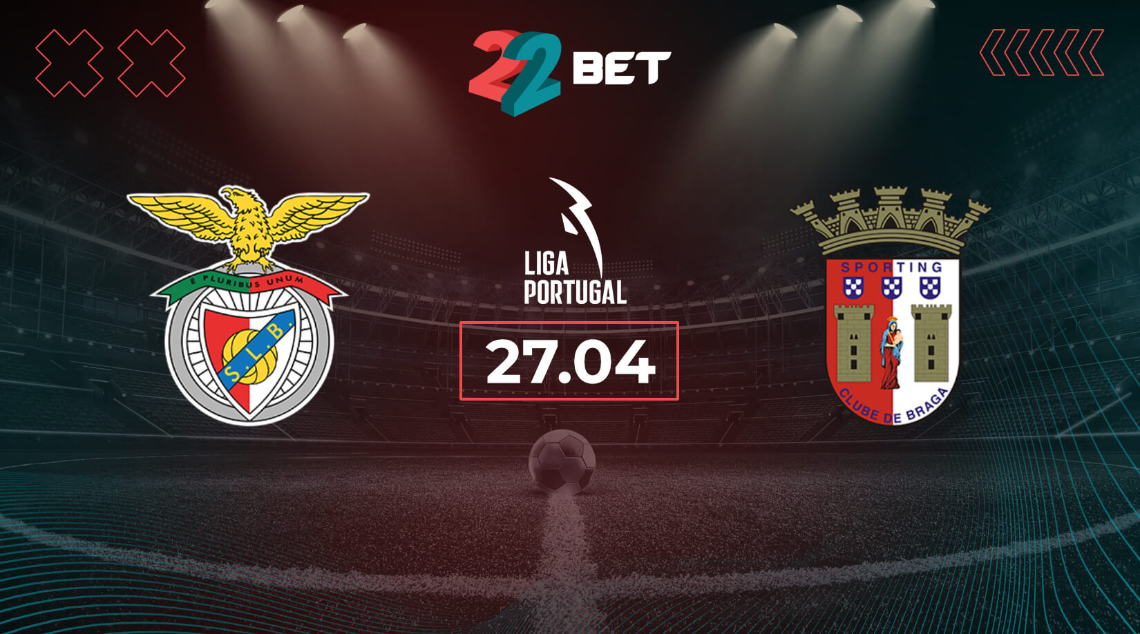 Benfica vs Sporting Braga Prediction: Liga Portugal Match on 27.04.2024