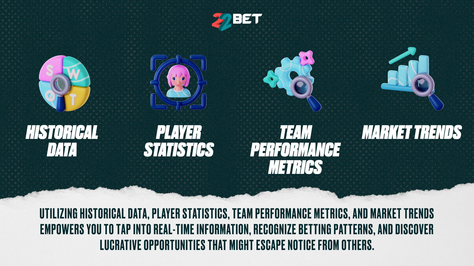 Using sports betting tools to discover lucrative opportunities by processing historical data, player statistics, team performance metrics, and market trends.
