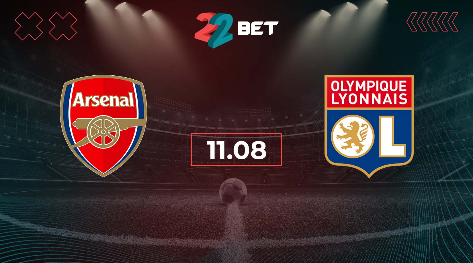 Arsenal vs Lyon Preview, Prediction, Odds, Betting Tips 11.08.2024