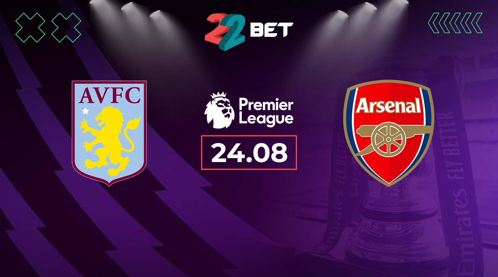 Aston Villa vs Arsenal Preview, Prediction, Odds, Betting Tips 24.08.2024