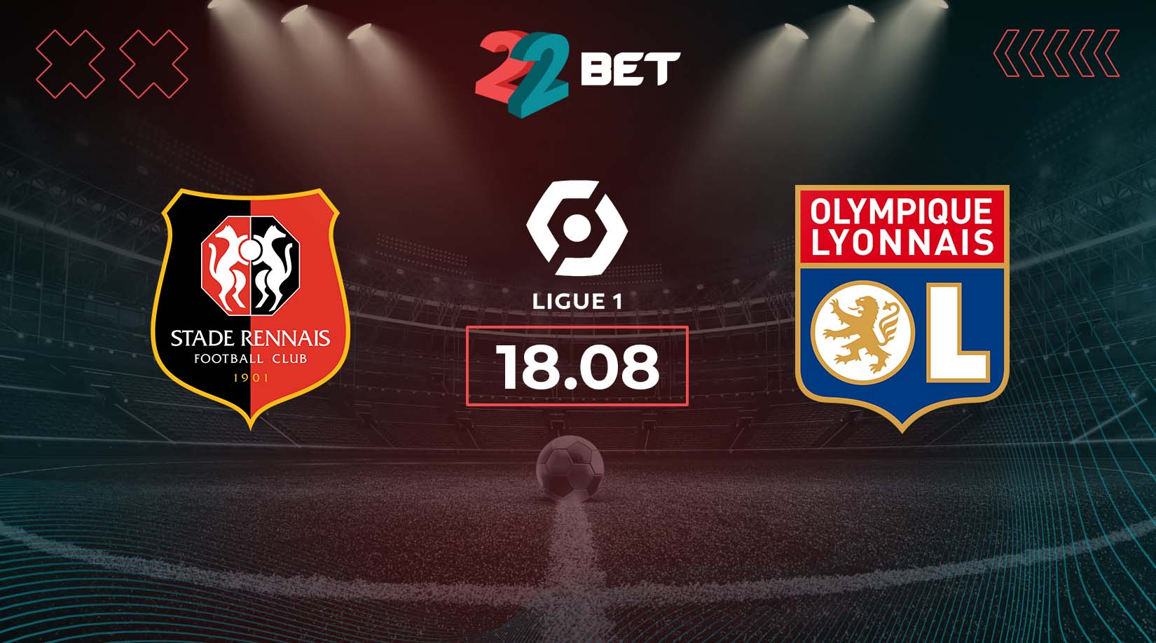 Stade Rennais vs Olympique Lyonnais Preview, Prediction, Odds, Betting Tips 18.08.2024