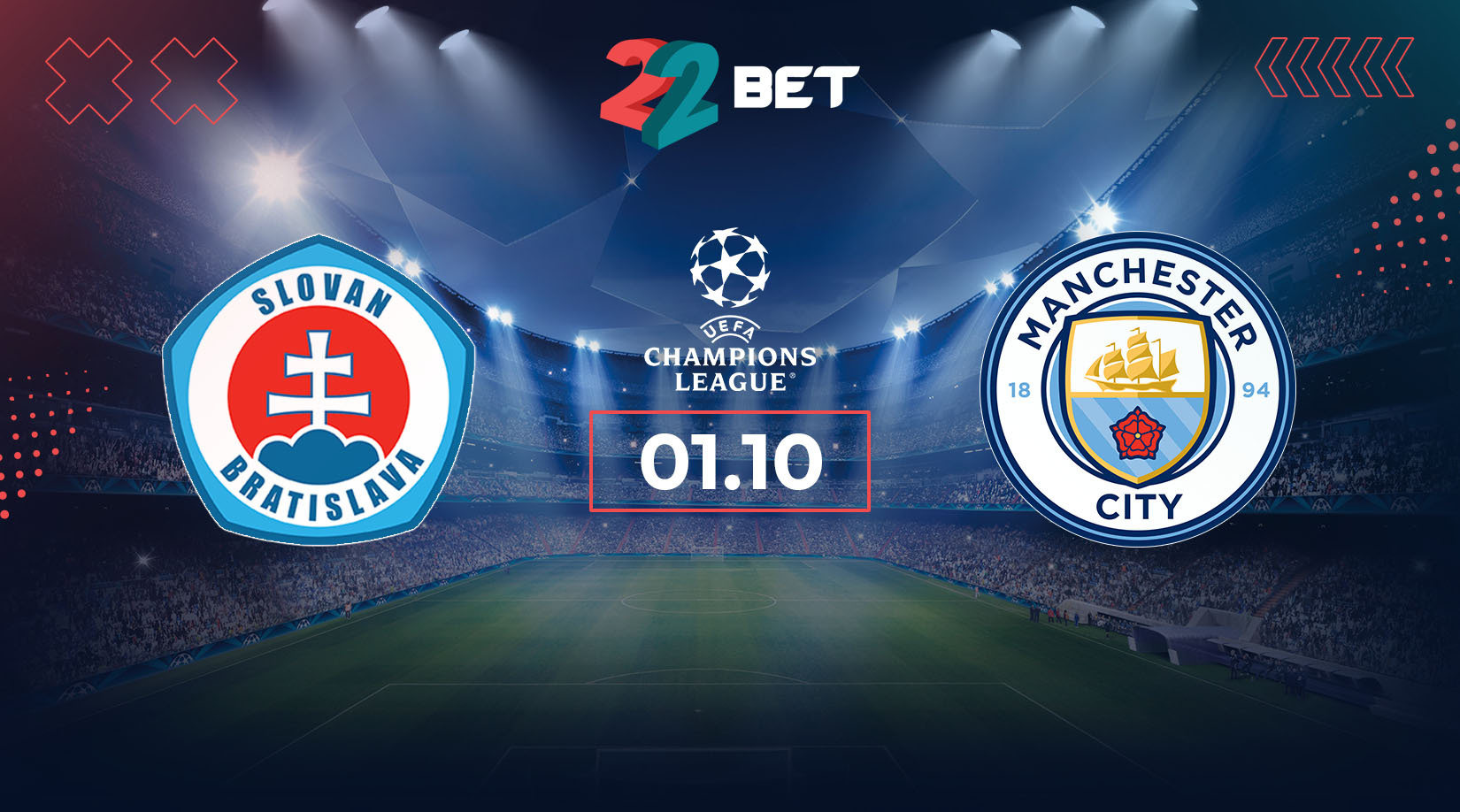 Slovan Bratislava vs Man City Preview, Prediction, Odds, Betting Tips 01.10.2024