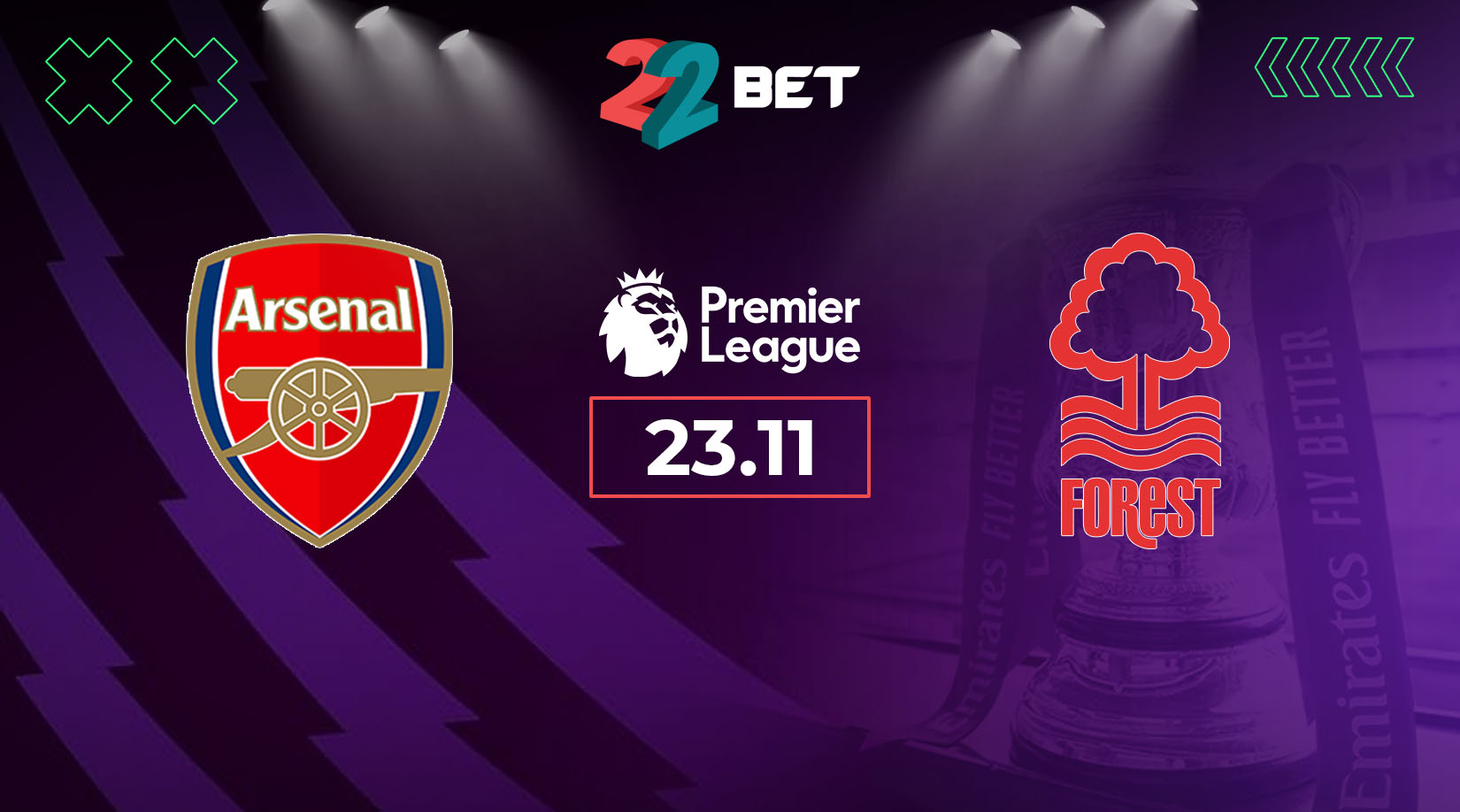 Arsenal vs Nottingham Forest Preview, Prediction, Odds, Betting Tips 23.11.2024