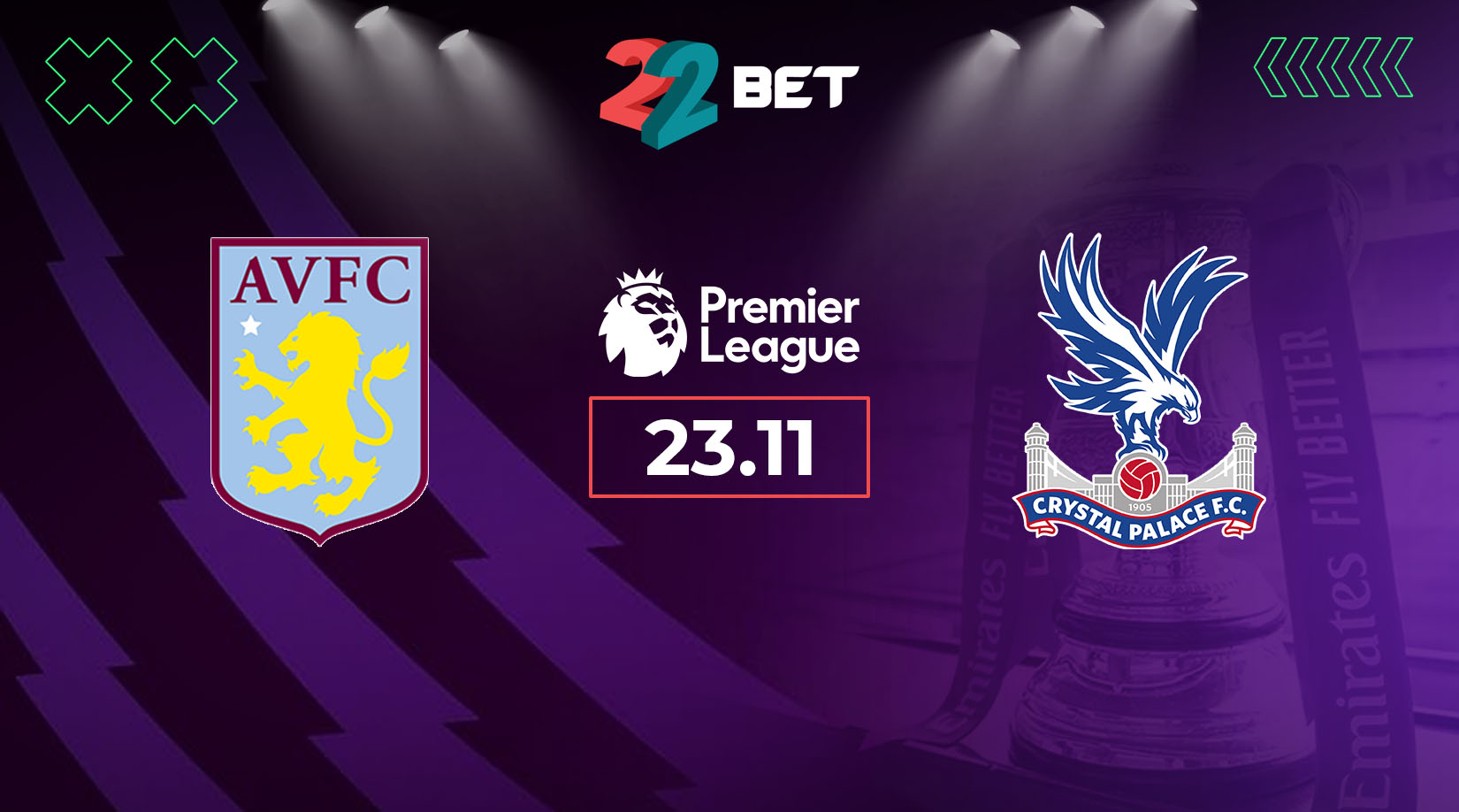 Aston Villa vs Crystal Palace Preview, Prediction, Odds, Betting Tips 23.11.2024