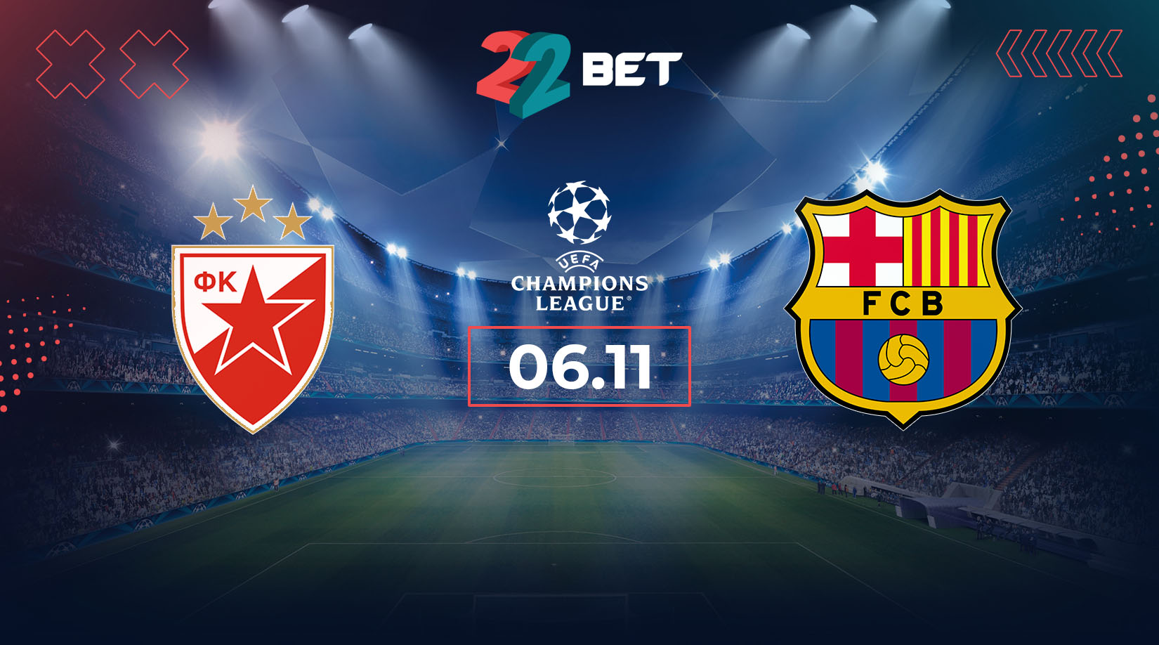 Red Star Belgrade vs FC Barcelona Preview, Prediction, Odds, Betting Tips 06.11.2024