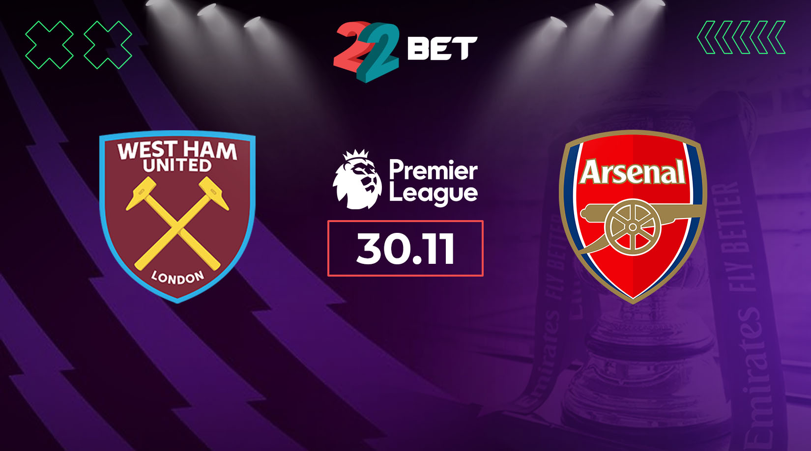 West Ham United vs Arsenal Preview, Prediction, Odds, Betting Tips 30.11.2024