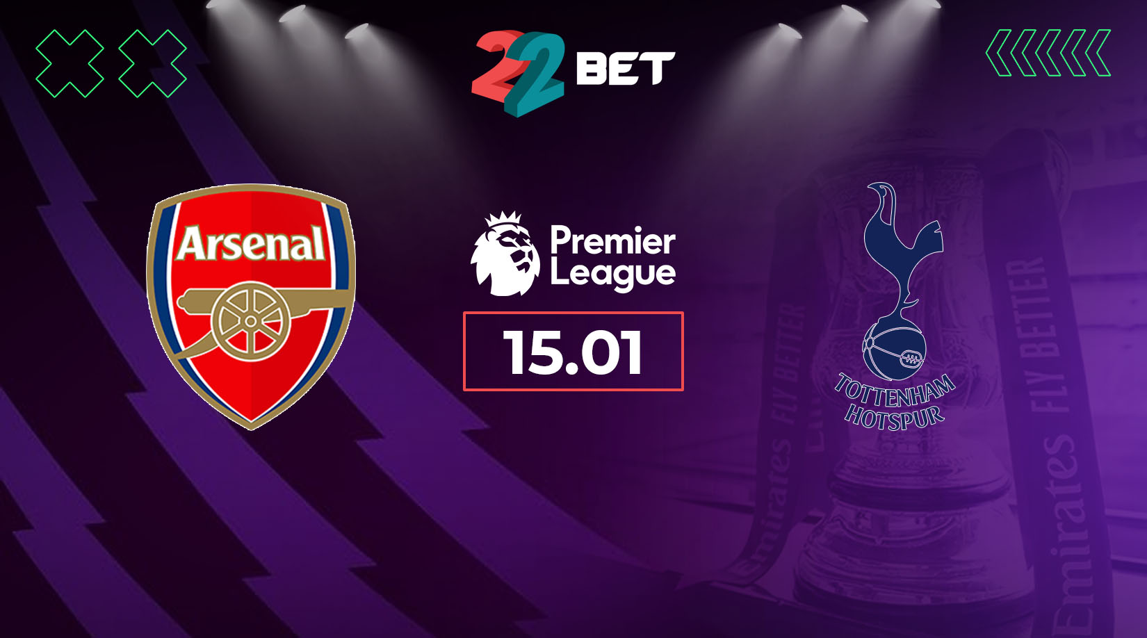 Arsenal vs Tottenham Hotspur Prediction, Preview, Odds, Betting Tips 15.01.2025